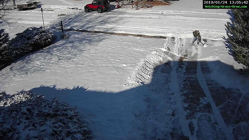 shovel snow
