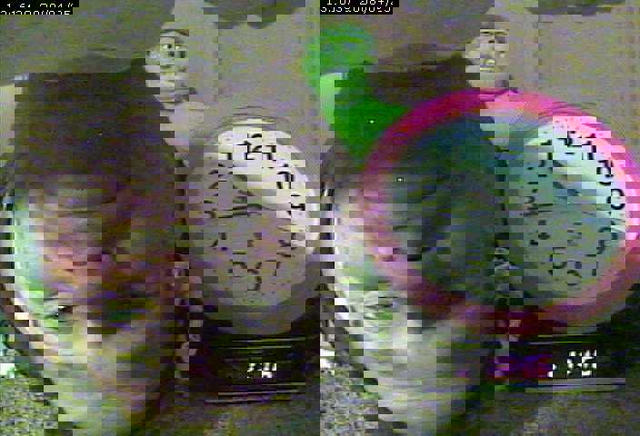 backwards clock head