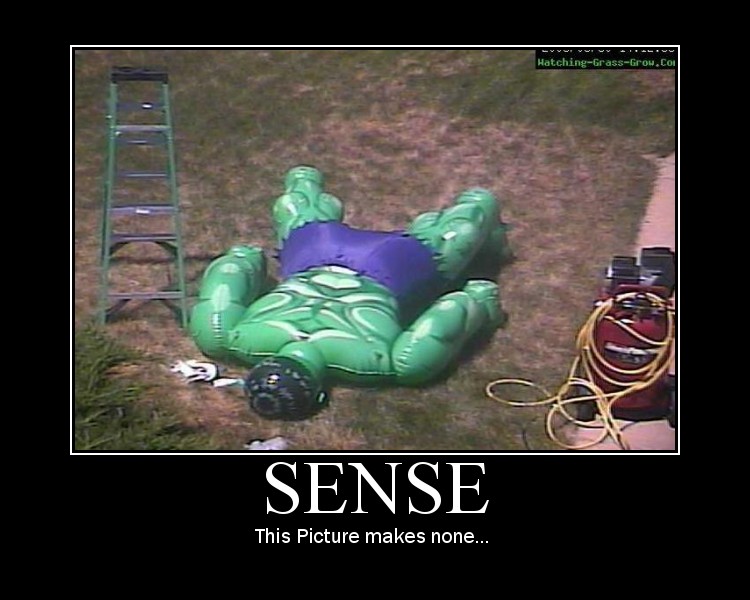 hulk no sense