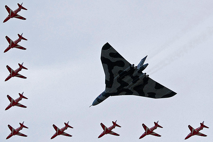 vulcan flyover