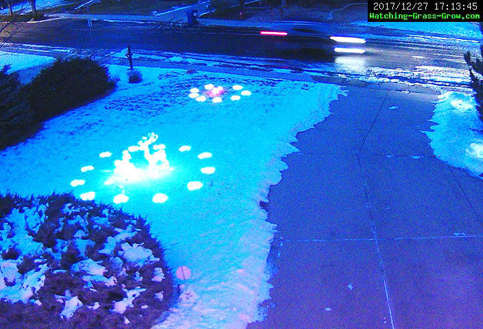 christmas lights wgg car driveby webcam