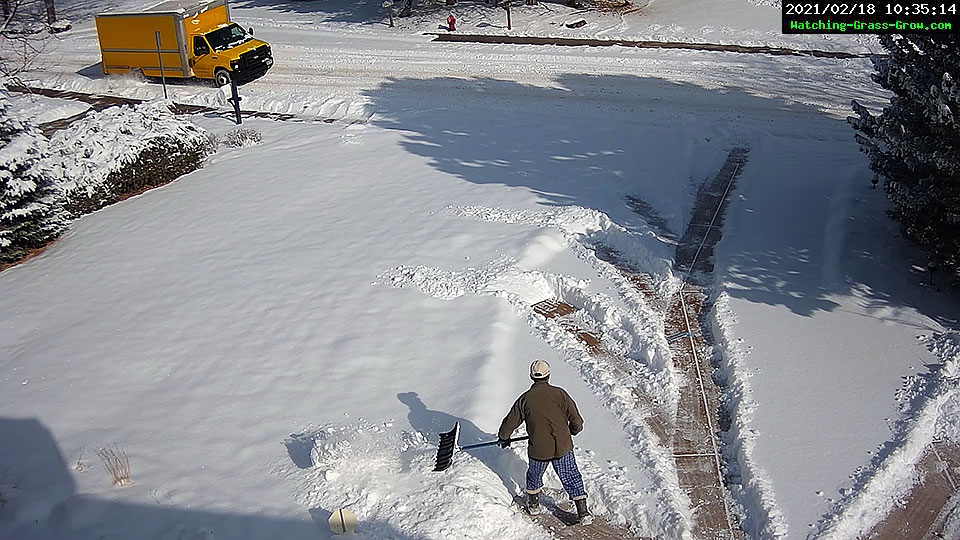 shovel snow