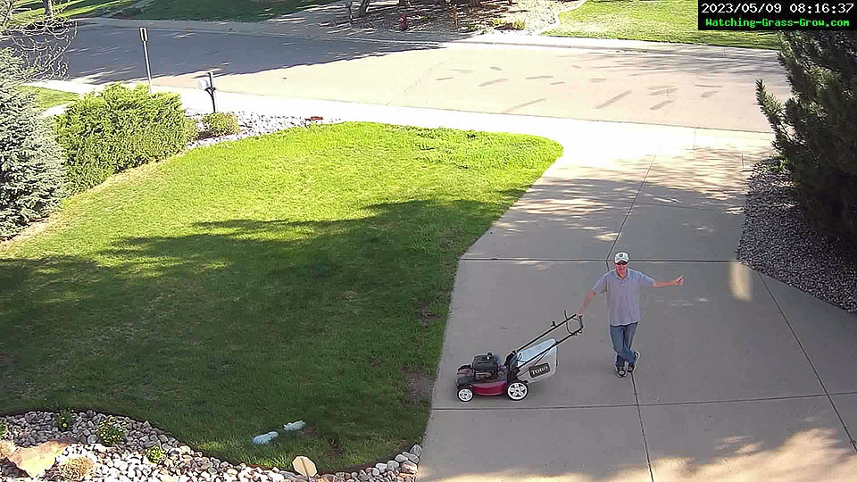 lawn mower ready